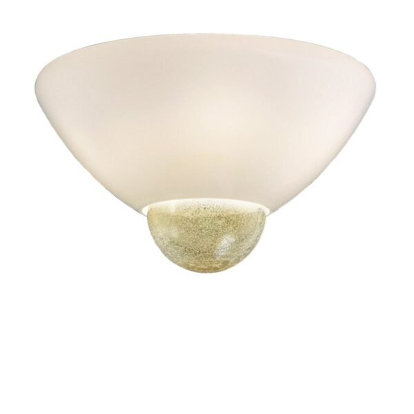 Venini Argea Ceiling Light Gold Leaf