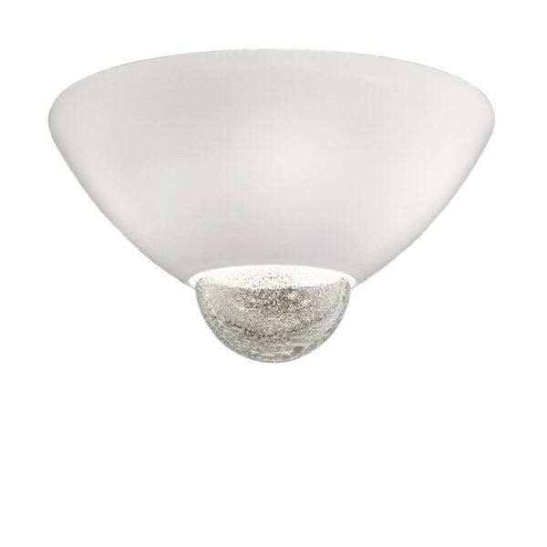 Venini Argea Ceiling Light Silver Leaf