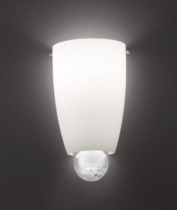 Venini Argea Wall Sconce Silver Leaf - Image 3