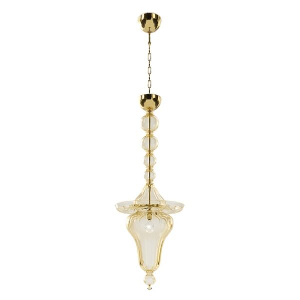 Venini Doge Straw-Yellow Light Shape 2 Long
