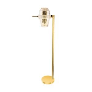 Saint-Louis Matrice Pale Gold Finish Floor Lamp