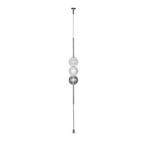 Venini Abaco 3 Sphere Suspension Light Crystal – Electrified from Ceiling