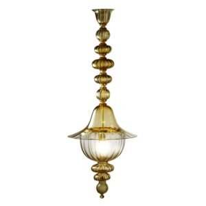 Venini Doge Straw-Yellow Light Shape 1 Long