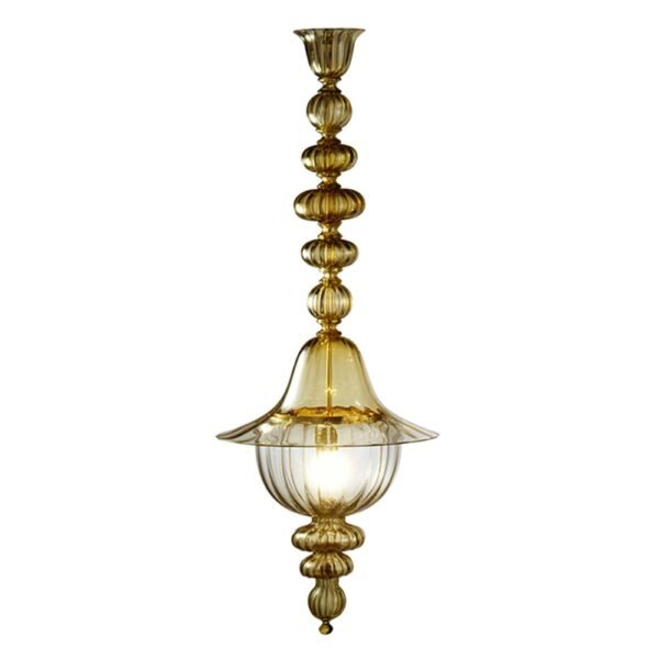 Venini Doge Straw-Yellow Light Shape 1 Long