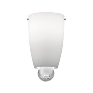 Venini Argea Wall Sconce Silver Leaf