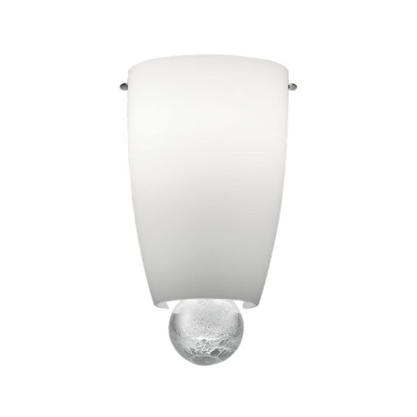 Venini Argea Wall Sconce Silver Leaf
