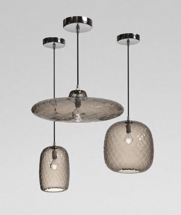 Venini Balloton Grey Ceiling Lamp Shape C - Image 2