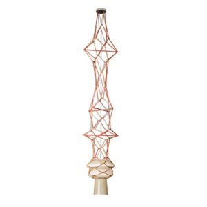 Venini Stelle Filanti Pendant Light Grey