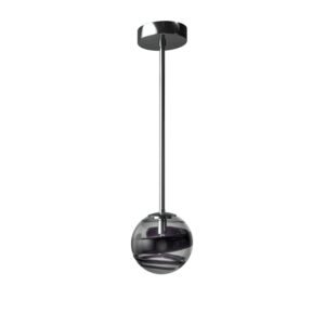 Venini Rotondo Crystal Pendant Light Small with 39” H