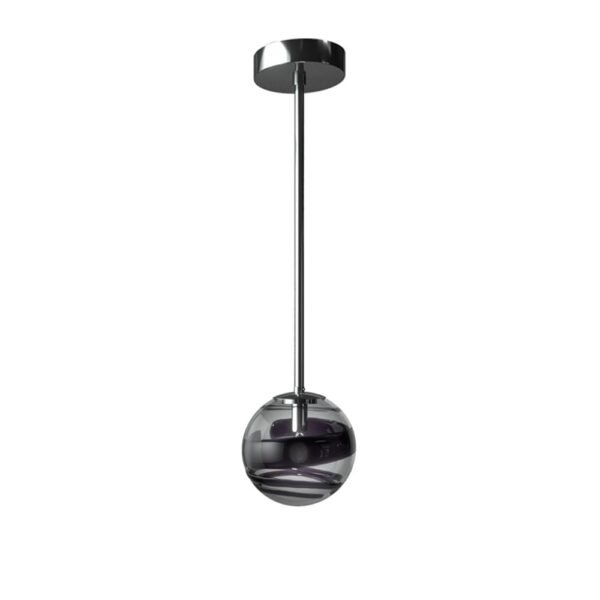 Venini Rotondo Crystal Pendant Light Small with 39” H