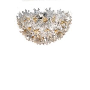 Venini Esprit Ceiling Light Amber Yellow