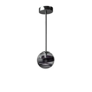 Venini Rotondo Crystal Pendant Light Small with 32” H