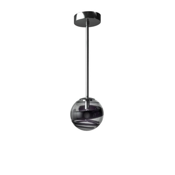 Venini Rotondo Crystal Pendant Light Small with 32” H