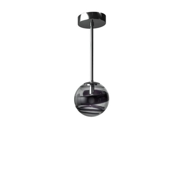 Venini Rotondo Crystal Pendant Light Small with 26” H