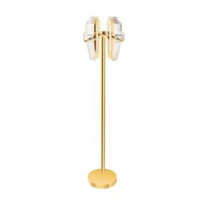 Saint-Louis Matrice Nickel-Plated Finish Floor Lamp