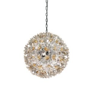 Venini Esprit Amber Yellow Chandelier X-Small