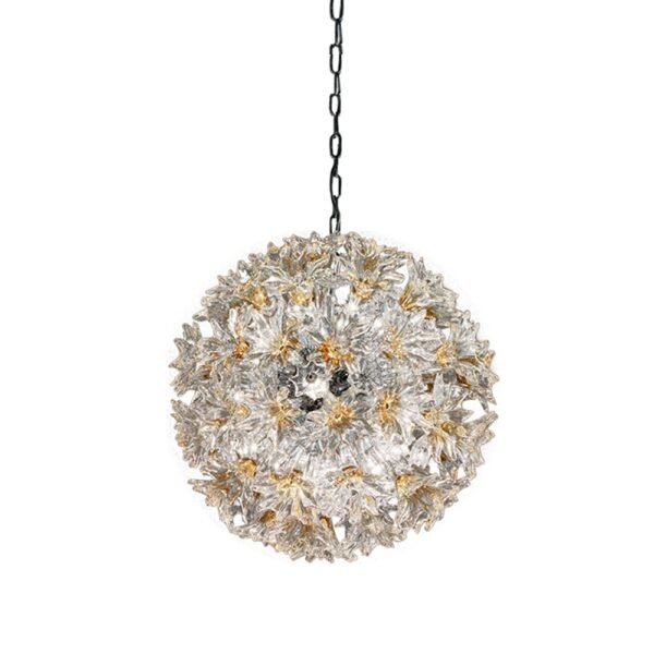 Venini Esprit Amber Yellow Chandelier X-Small