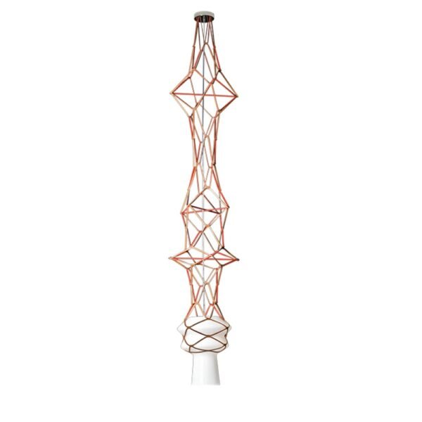 Venini Stelle Filanti Pendant Light Milk-White